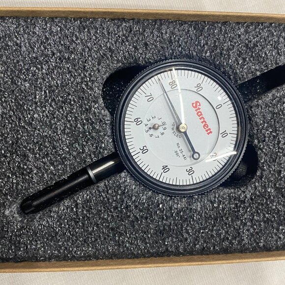 Starrett 25-244 Dial Indicator 0-.100" Range 0-40 Dial - Picture 8 of 10